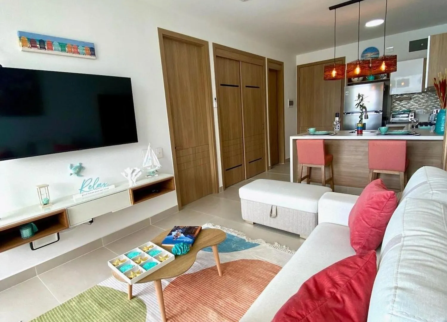 アパート U-Go Baia Kristal: Oasis Moderno En Cartagenaアパートメント コロンビア