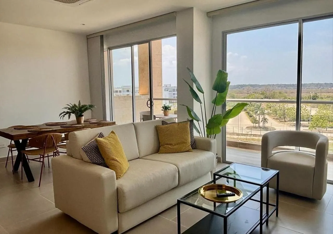 アパート U-Go Baia Kristal: Oasis Moderno En Cartagenaアパートメント